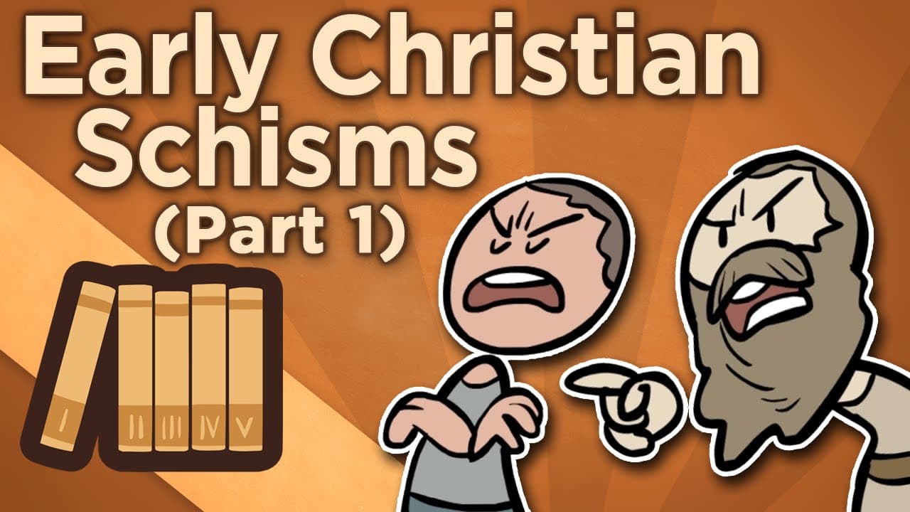 Raně křesťanská schizmata: Před impériem