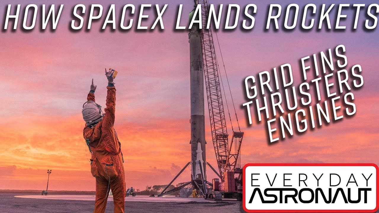 Jak přesně funguje přistávání raket SpaceX