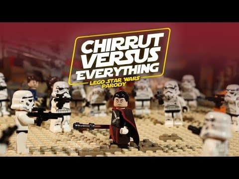 Chirrut vs. všechno – LEGO Star Wars parodie