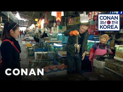 Conan v Koreji #2: Rybí trh a role v telenovele