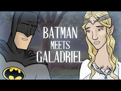 Batman balí Galadriel