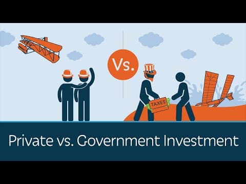 Proč vládní investice nefungují a soukromé ano