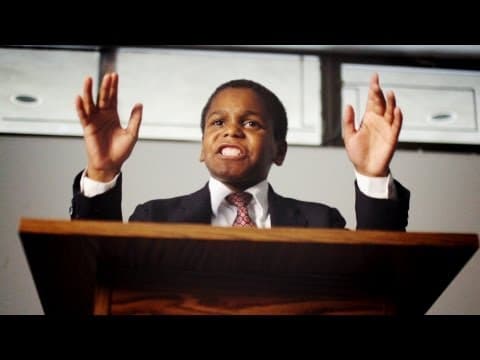 11letý kazatel Ezekiel Stoddard