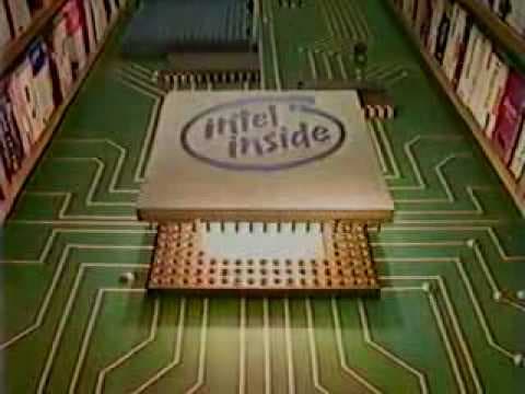 Reklama na Intel z roku 1993