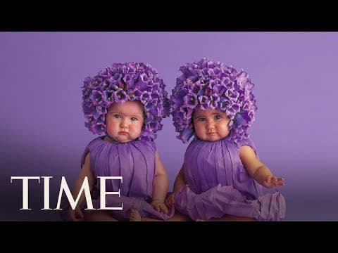 Jak Anne Geddes fotí miminka