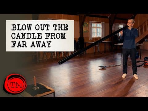 Sfoukněte svíčku z co největší dálky