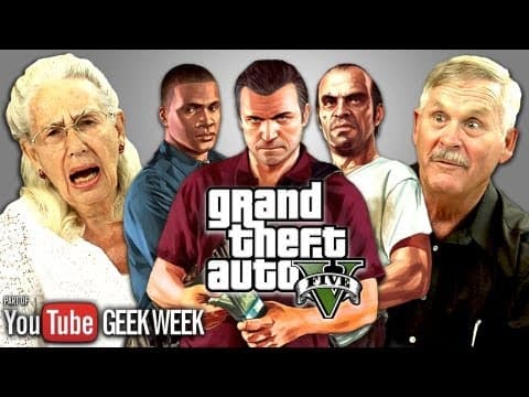 Důchodci reagují na Grand Theft Auto V