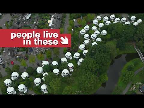 Kulaté domy v Holandsku