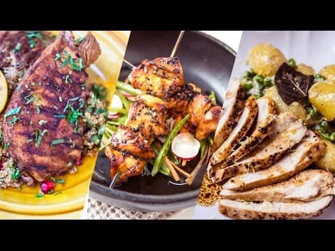 Tři kuřecí recepty