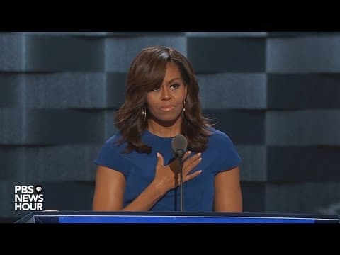 Projev Michelle Obamové na DNC 2016