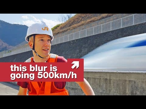 Jel jsem nejrychlejším vlakem na světě