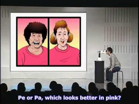 Džinnai Tomonori – Vyšetření očí