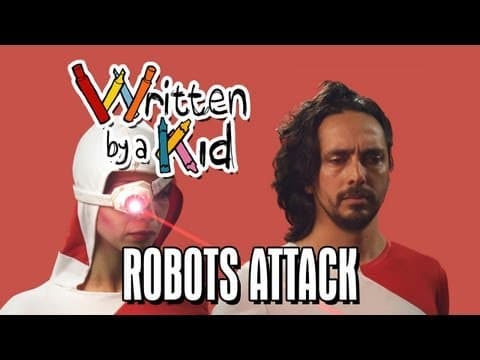 Napsáno dítětem #6: Roboti útočí