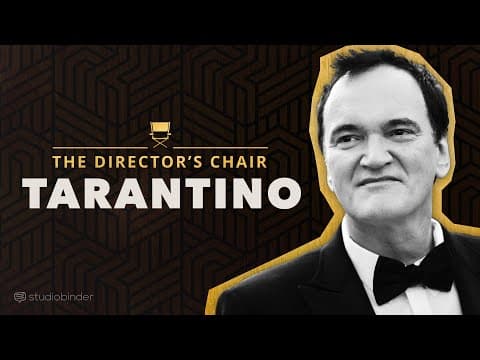 Quentin Tarantino vysvětluje, jak psát a režírovat filmy