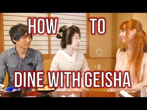 Jak si najmout gejšu