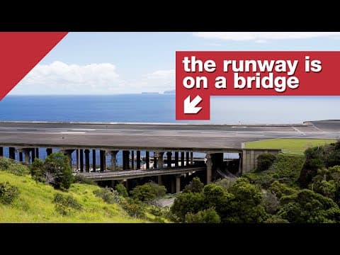 Evropské letiště s nejsložitější přistávací dráhou