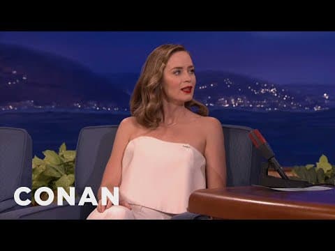 Emily Blunt u Conana O'Briena