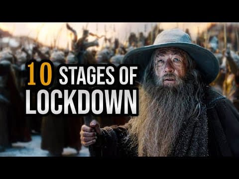 10 fází Covidu s Gandalfem