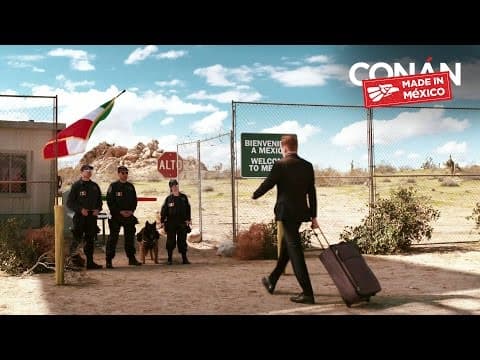 Conan v Mexiku #1: Přechod hranic a monolog ve španělštině