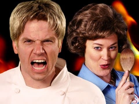 Gordon Ramsay vs. Julia Child
