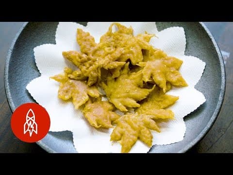 Tempura z javorových listů