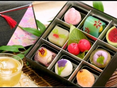 Japonské cukroví wagaši