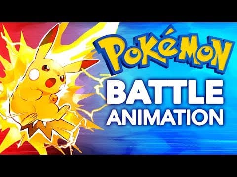 Jak se vyvíjela animace soubojů herních Pokémonů?