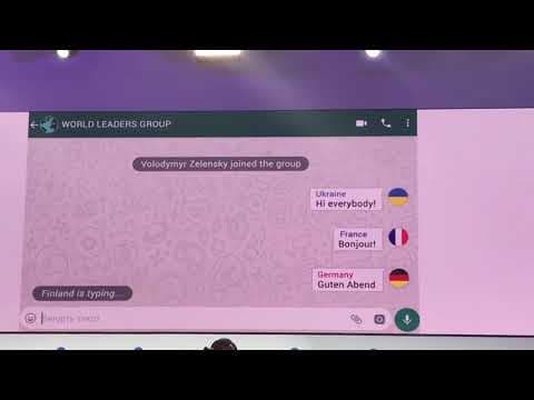 Online konference světových lídrů