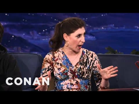 Mayim Bialik u Conana O'Briena