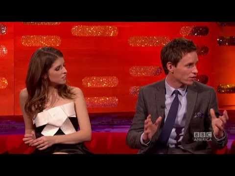 Liam Neeson a Eddie Redmayne u Grahama Nortona