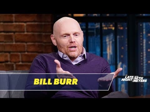 Bill Burr si pořídil pilotní průkaz na vrtulník kvůli konspirační teorii