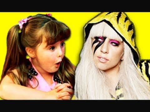 Děti reagují na Lady Gagu