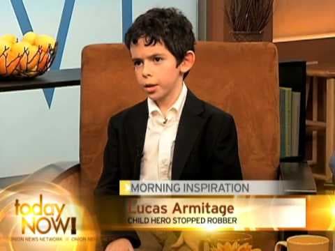 Chlapec hrdinně zmrzačil lupiče