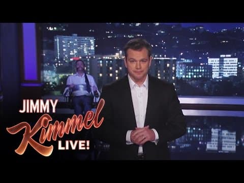 Matt Damon vrací úder!