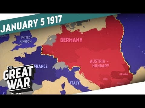 Svět ve válce v roce 1917