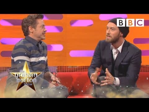 Jude Law a Robert Downey Jr. u Grahama Nortona