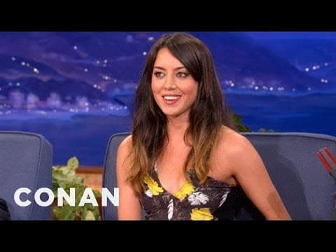 Aubrey Plaza podruhé u Conana O’Briena