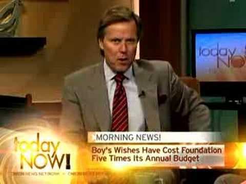 Nadace plní přání nemocnému chlapci