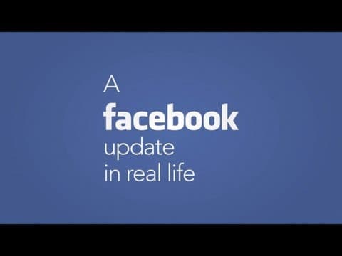 Aktualizace Facebooku ve skutečném životě