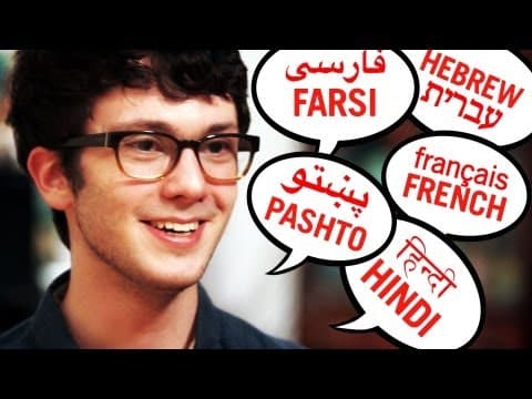 Fenomenální polyglot Tim Doner