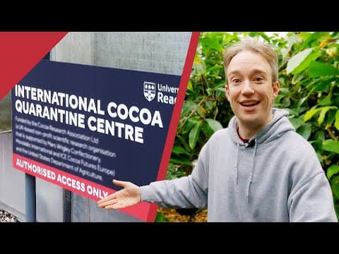 Jak britská laboratoř chrání světovou produkci kakaa