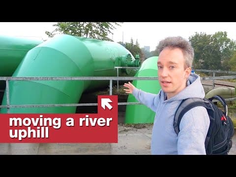 Tato čerpadla chrání část Německa před zatopením