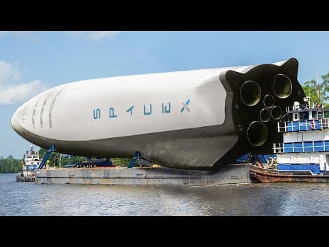Jak bude SpaceX přepravovat raketu BFR