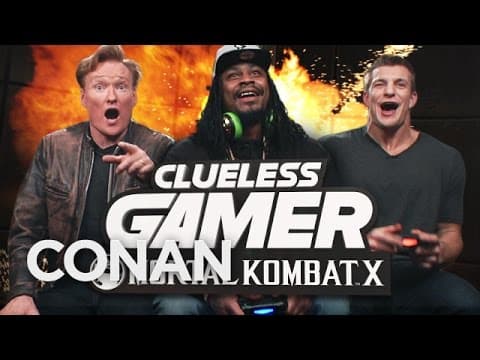 Conan hraje hru Mortal Kombat X
