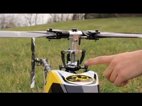 Fyzika helikoptér #2: Řízení helikotpéry