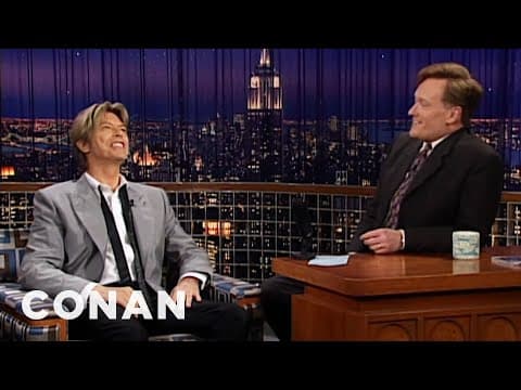 Conan vzpomíná na Davida Bowieho