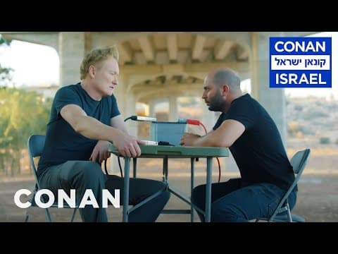 Conan v Izraeli #3: Výslech a návštěva izraelské celebrity