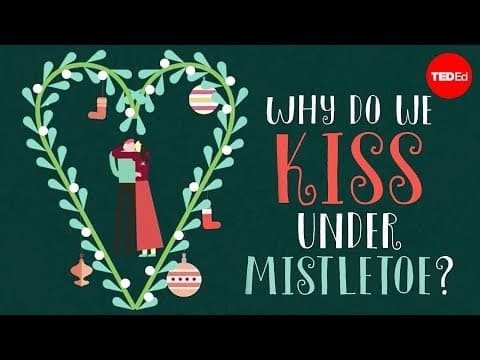 Proč se líbáme pod jmelím