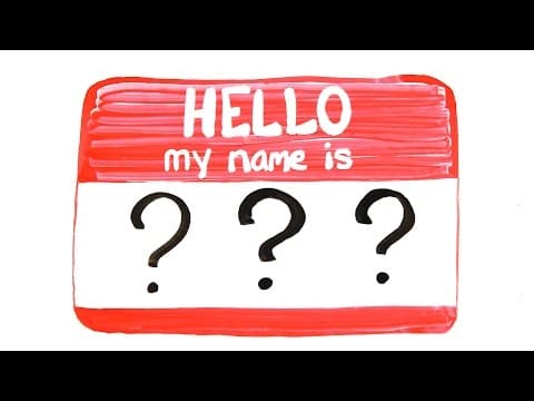 Proč zapomínáme jména?