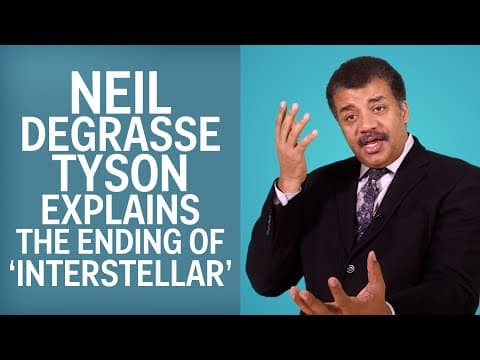Neil deGrasse Tyson vysvětluje cestování časem v Interstellaru